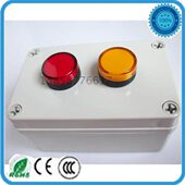 110 70防水盒 塑料按钮盒 两孔按钮盒 防水防尘