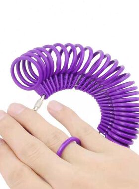 标准戒指指环圈通用测量工具指围大小尺寸圈号戒圈指号