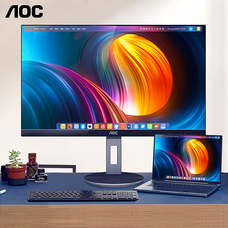 显示器32英寸4K设计323C台式IPS电脑27极清屏幕3210超高清