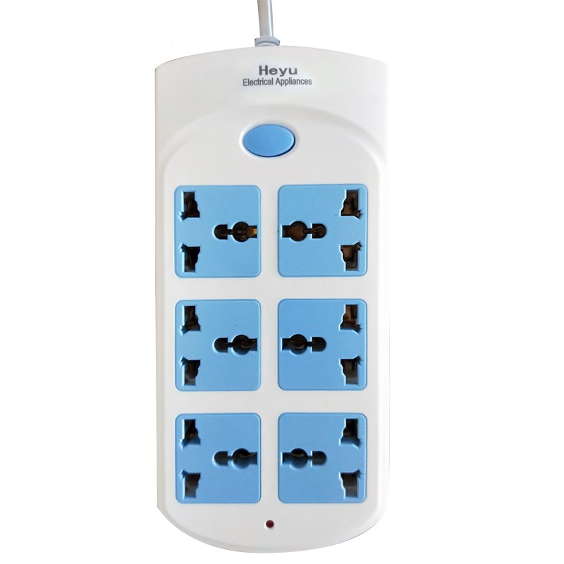 港版13a英式插座圆孔插排国际通用排插座大排插插板插线板接线板