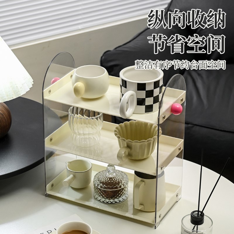杯架多层架餐桌水杯马克杯咖啡杯轻奢高级感桌面茶杯杯子收纳置物