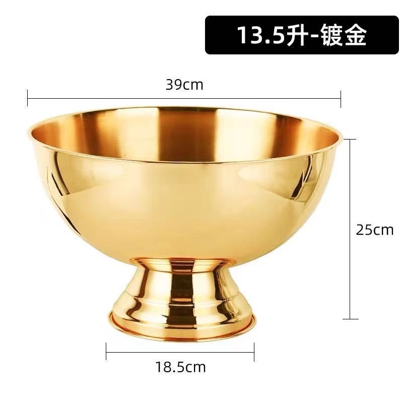 Bar book香槟桶香槟盆 冰T桶 水果摆放盆