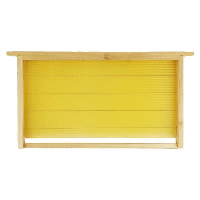 成品带框巢础GN蜂箱q35中蜂杉木散装巢框巢脾蜜蜂养蜂工具蜂巢