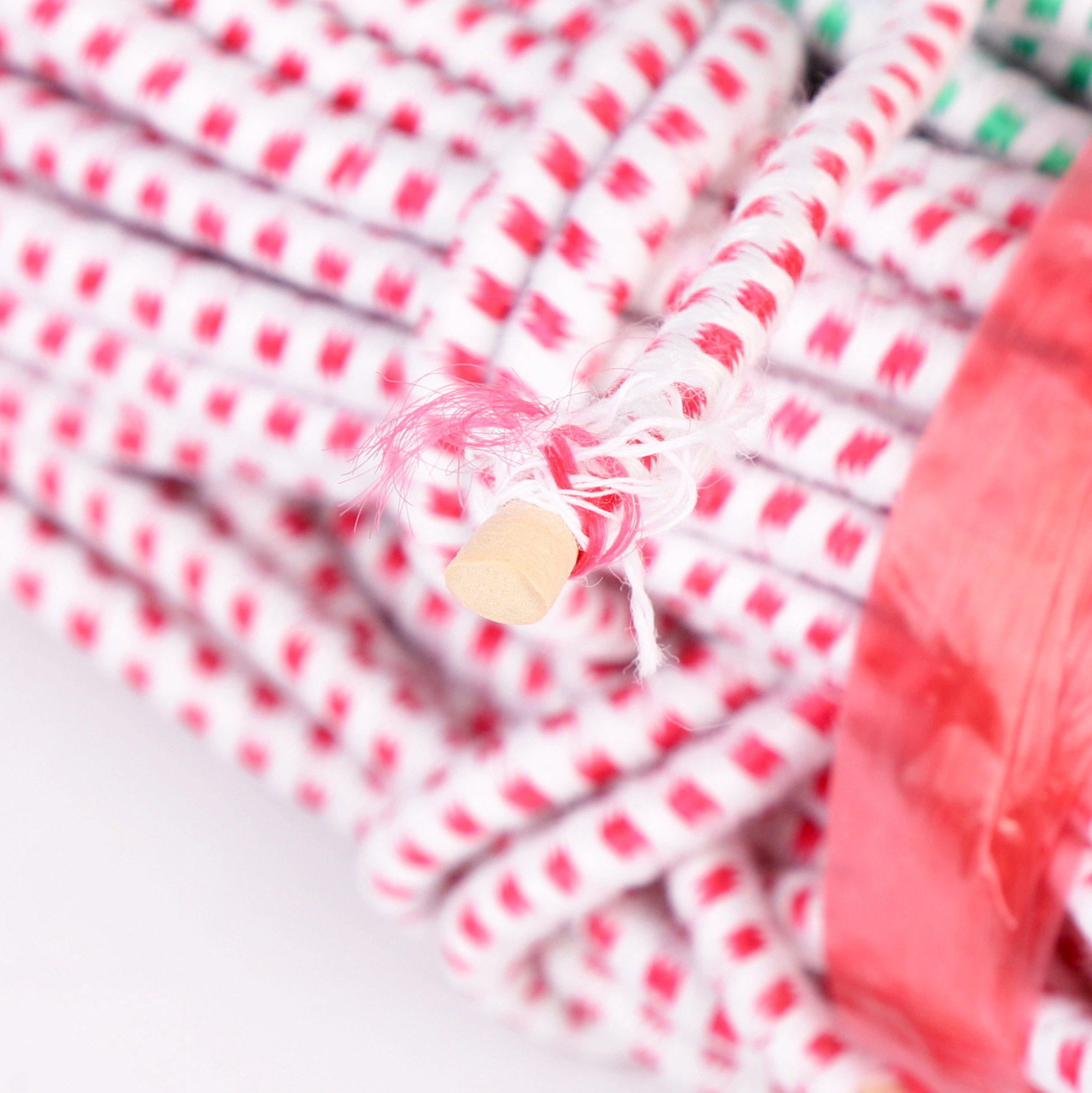 工厂现货批发斑点圆松紧绳3/4mm弹力绳高弹弹力带服装辅料松紧带