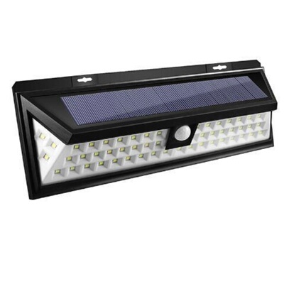 24 54 90 118LED太阳能人体红外感应壁灯三面发光墙灯庭院灯