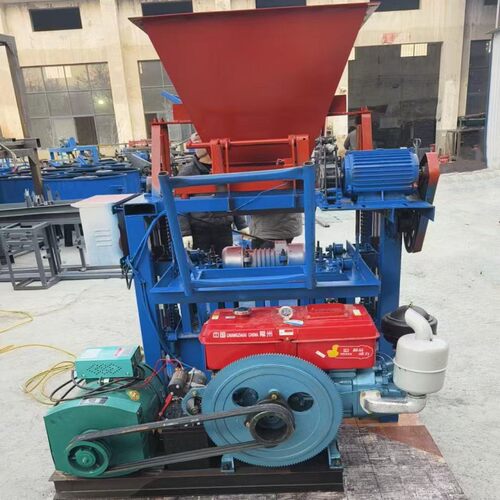 盲道制砖机 水泥砖生产线 小型路沿石成型机建筑垃圾粉碎设备出口