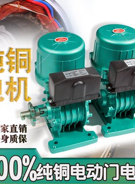 电动伸缩门无轨电机涡轮配件JY2009B百胜BS-SS420系列伸缩门机