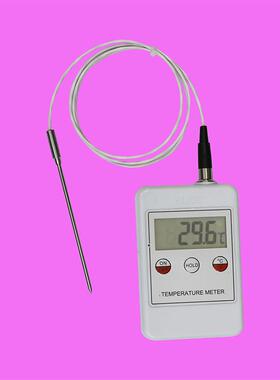 WSN-101手持式数显温度表智能PT100热电阻高精度热电偶弹簧线K
