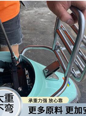 光阳newmany125改装配件踏板摩托车后靠背加装尾箱架后货架尾包