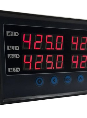 XSA位移传f感器显示表显示屏 CH6数显表位移采集仪表数码显示器