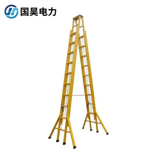 国昊电力5米缩回3.2米绝缘梯计价单位架