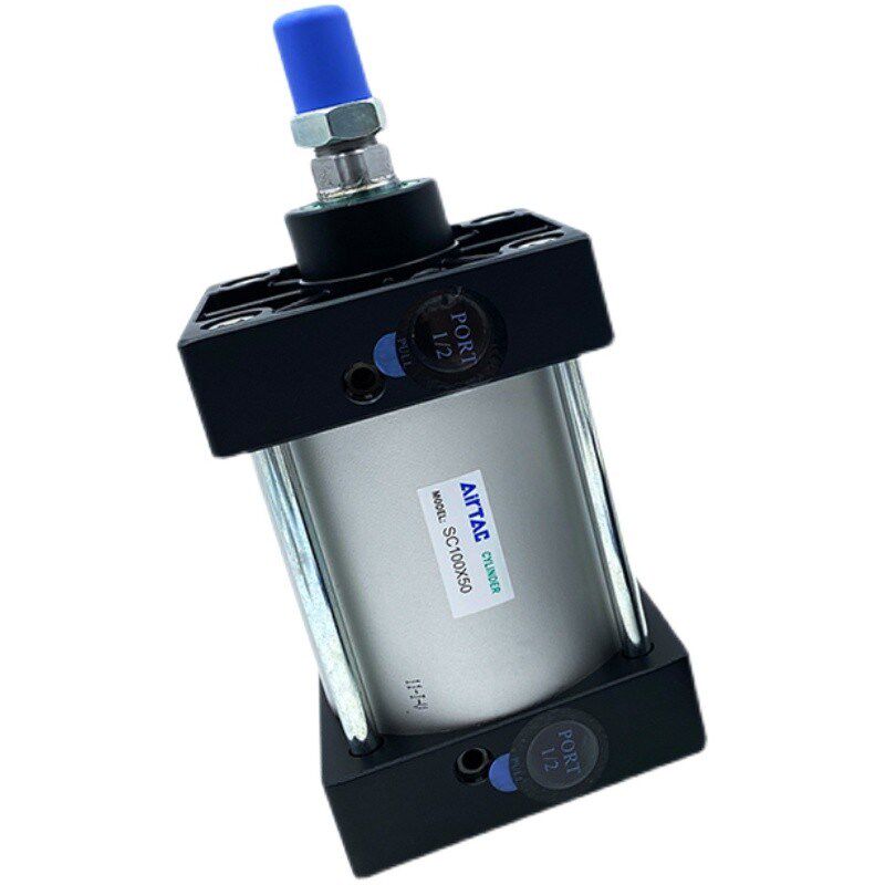 亚德客SC200大推力标准拉杆气缸SC200x25X50X75X100X125X150X300