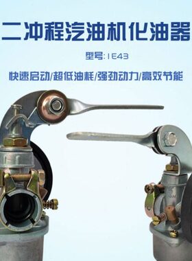 1E43F两冲程汽油机化油器/PZ14J化油器/打谷机化油器灌溉机1E45F