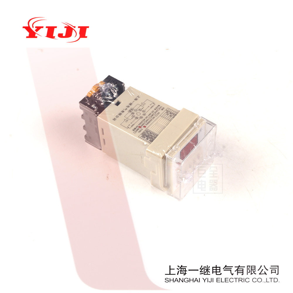 一继 JSS20-48AMS时间继电器220V真空包装机99.9S注塑24数显计时