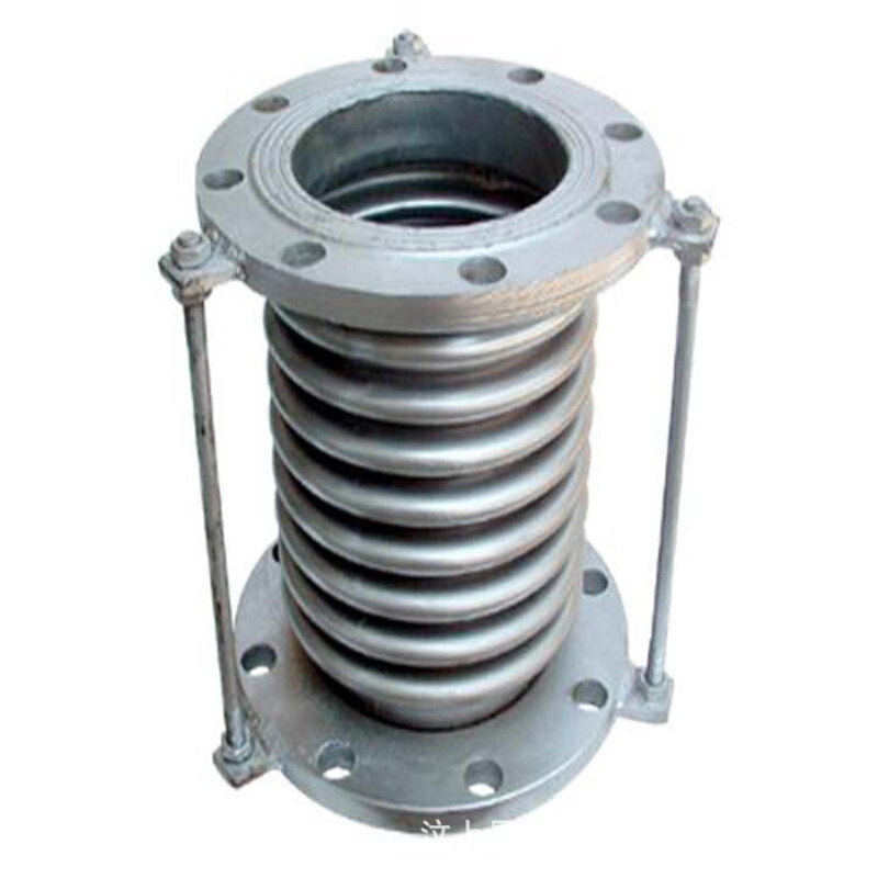 不锈钢补偿器 法兰膨胀节 304波纹管伸缩节拉杆式防震真空补偿器