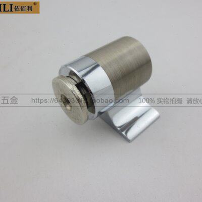 台湾依佰利门吸 纯铜地吸 地装门碰门挡墙装墙吸