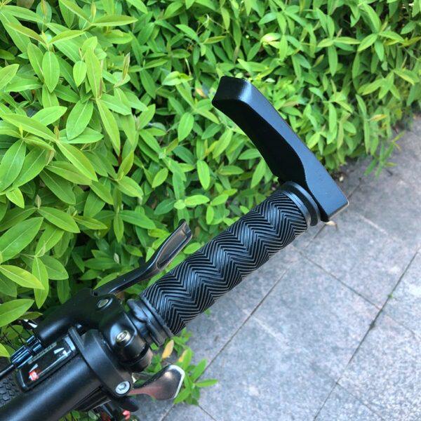 山地自行车把套水波纹橡胶柔软舒适把套铝合金副把车把套通用包邮