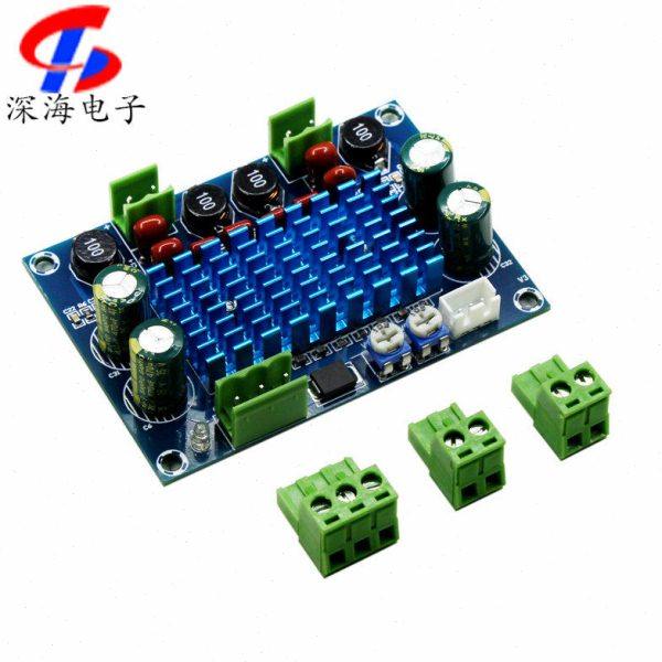 XH-M572大功率数字功放板 TPA3116机箱专用对插件 5