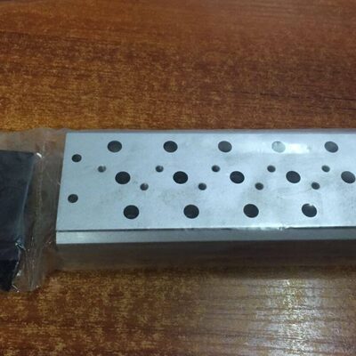 VF3130电磁阀底座汇流板1位/2位/3位/4位/5位/6位/7位/8位/9位/10