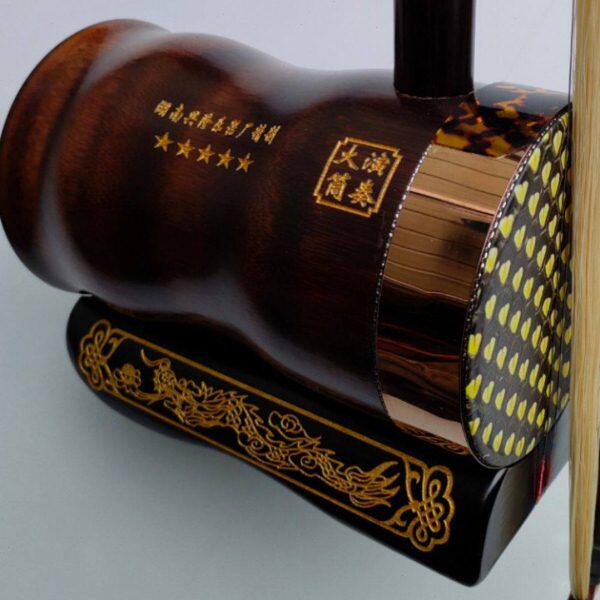 黑檀木烤筒雕刻盘龙花鼓大筒、送盒包邮精品湖南花鼓戏大筒