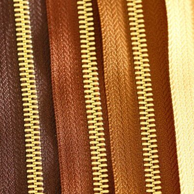 YKK高端5号镀金色细玉米牙双点双向码装拉链手工皮艺五金配件多色