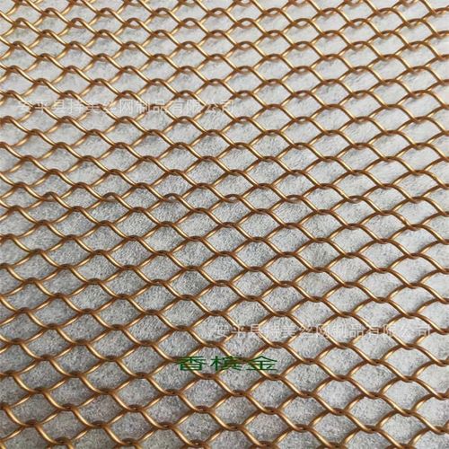 直销酒店美隔断持不锈钢网装饰304垂帘锌金属小铝合金花帘 勾网