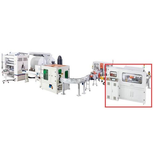 HX-B30T全自动中袋包装机单包抽取式面巾纸餐巾纸自动包装生产线