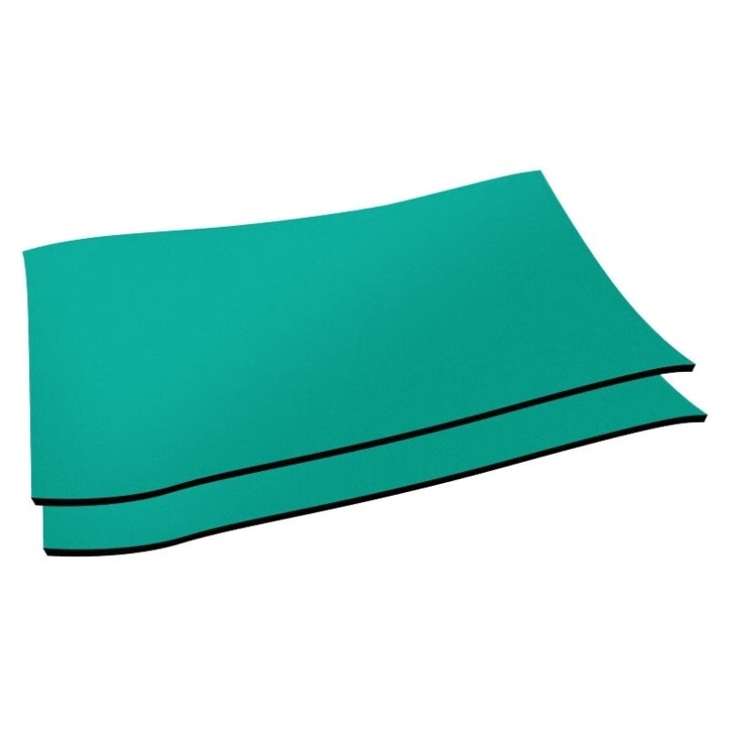 标燕防电台垫橡胶垫绿黑2m*1m*2mm定制国产