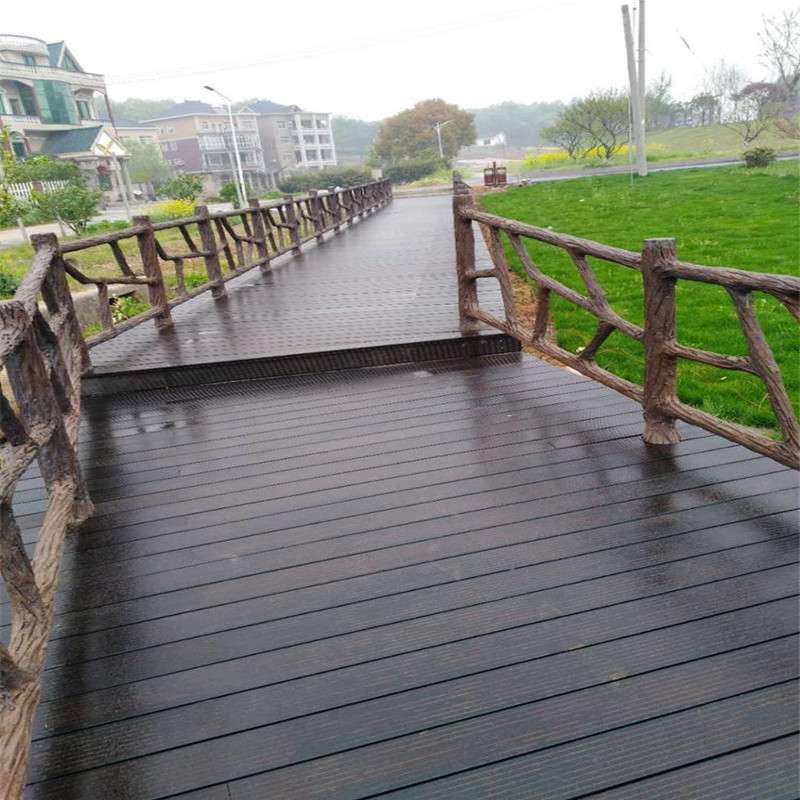 重竹地板 栈道热压板深碳化高碳竹钢材料户外高耐竹木地板30mm