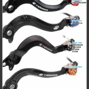 ZETA改装 越野摩托车后刹车踏板CRF YZ250F TE300后刹连杆 EXC