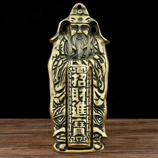 铜挂炉门口土地灶君墙壁铜香炉全铜门神插香上香吊炉家用天官炉