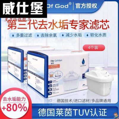家用净水壶滤芯通用于碧然得滤水芯必然的德水壶滤芯碧蓝德过滤芯
