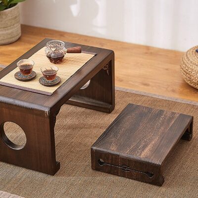 日式实木脚踏凳矮凳垫脚台飘窗凳榻榻米凳阳台小凳搁脚凳禅堂禅凳