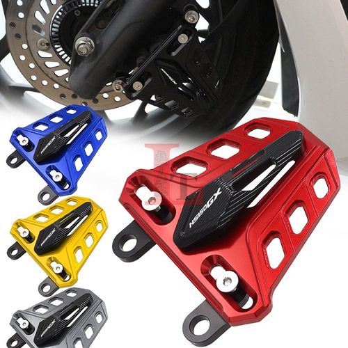 适用新大洲本田NS150GX改装前卡钳盖保护罩刹车泵装饰壳防磕配件