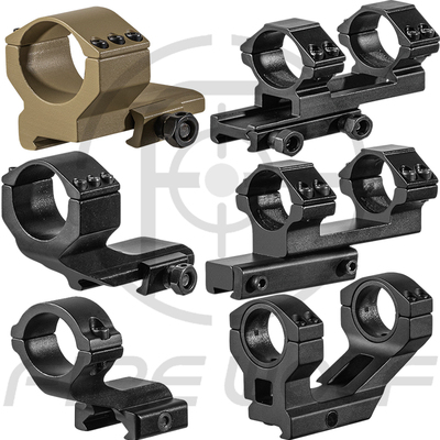 高品质连体管夹支架 异形一体夹 激光瞄准器瞄用燕尾后延连体夹具