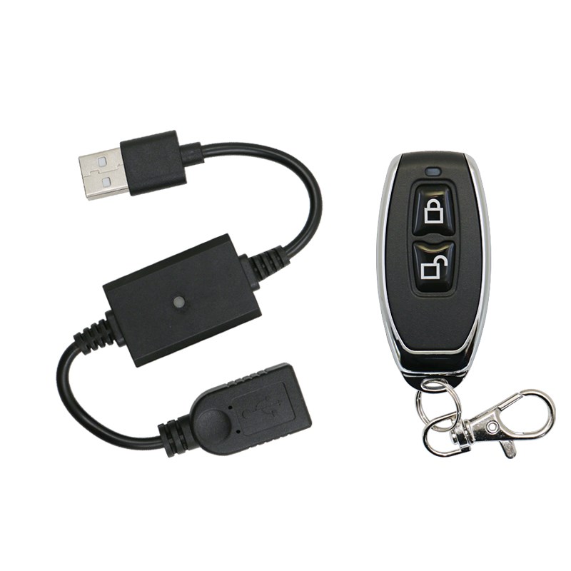 809款USB遥控开关5V9V12V小夜灯风扇LED灯条控制倒计时关循环开关