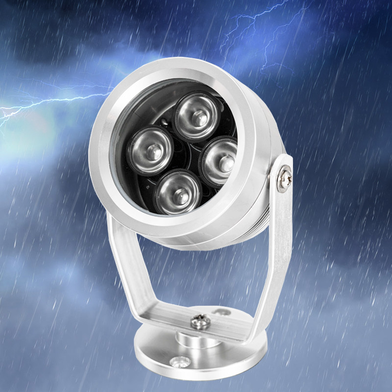 监控红外补光灯摄像头夜视辅助灯LED红外灯阵列850NM红外夜视50米