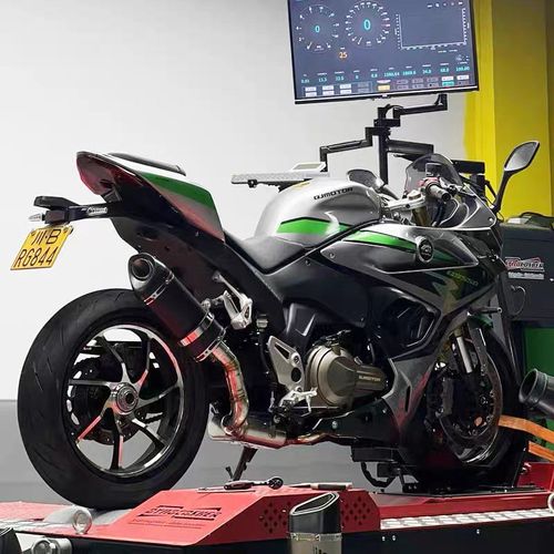 适用赛550S排气管龙卷风552R追550赛550外观阀门隐藏式排气管