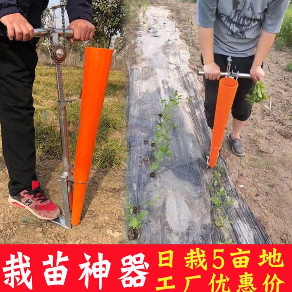 种辣椒苗神器栽苗器移栽器农用大棚种菜工具插苗机种植西瓜全自动
