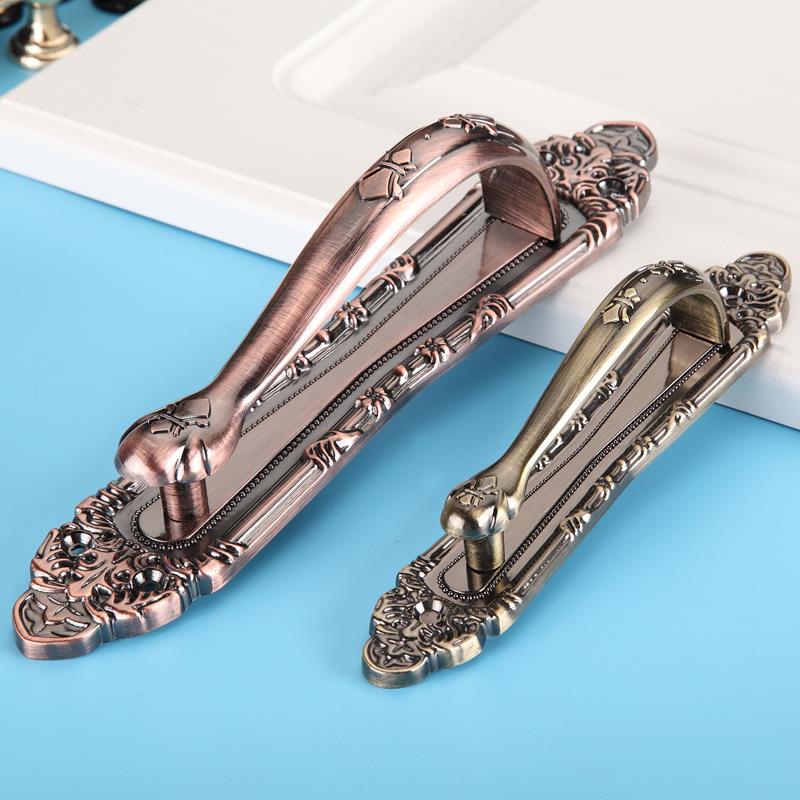 欧式仿古铜明装拉手 大门房门木门对开门拉手现代简约移门把手