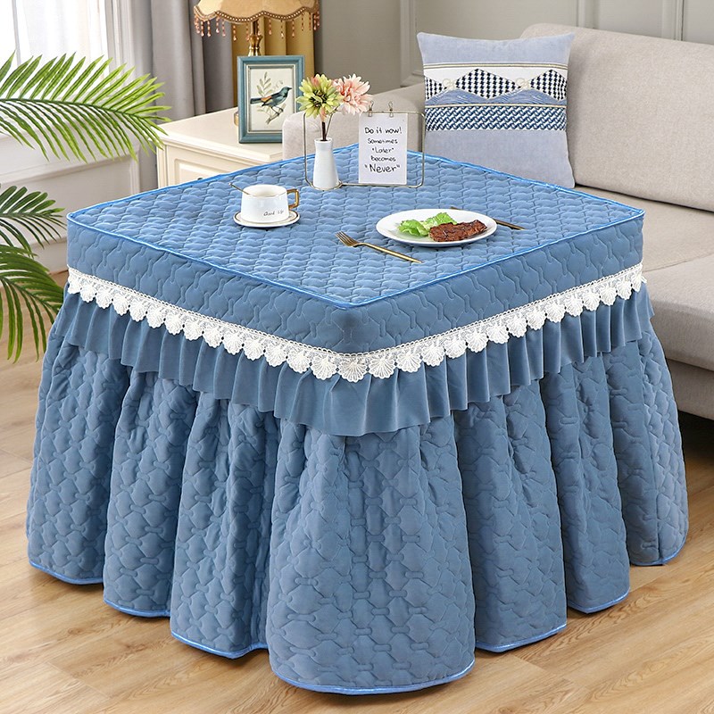 新款电暖炉罩套烤火被火炉保y护罩烤火罩套正方形电暖桌罩电炉罩