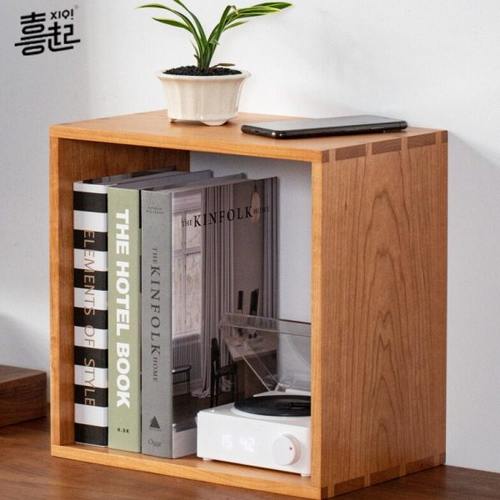 黑胡桃实木格架 办公桌上书架置物架 自由组合柜格子柜桌面小书柜