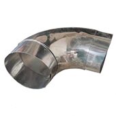 不锈钢烟管取暖炉烤火炉柴火灶烟管煤炉烟筒加厚烟管弯头直接头