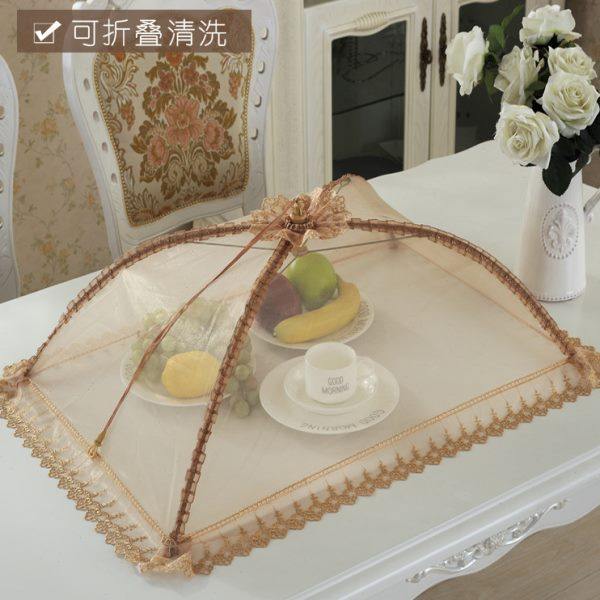 饭菜罩子防苍蝇盖菜折叠2023新款餐桌剩菜食物家用神器防尘遮伞罩,收纳整理,餐桌罩,淘宝优惠券,粉丝福利购,淘宝优惠卷