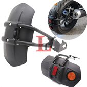 适用于DY200 后挡泥板加长挡泥瓦后盾配件 6大阳天昴200摩托车改装