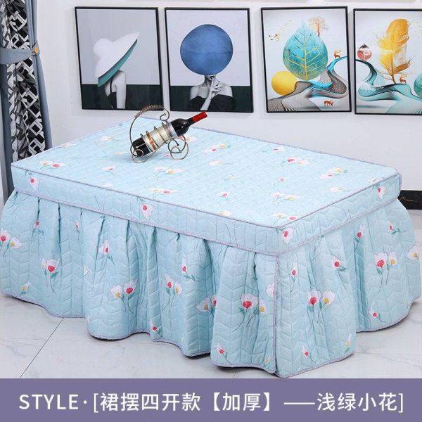 烤火被罩套加厚长方形烤火桌子罩套冬季电炉罩烤火罩新款烤火茶几,居家布艺,微波炉罩,淘宝优惠券,粉丝福利购,淘宝优惠卷