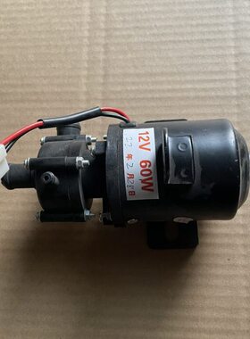 时风配件时风五征农用三轮车12V24V60W电子辅助散热器水泵电机