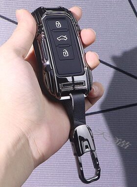 适用2023款东风风神奕炫汽车钥匙套全包风神AX7个性壳MAX金属扣GS