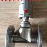 全不锈钢T型法兰气控直通式气动角座阀DN32 40 50 65 80 100 25