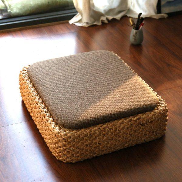 蒲团藤编拜佛垫跪拜垫家用打坐禅修坐垫道家佛家跪拜垫子方形地垫,居家布艺,蒲团,淘宝优惠券,粉丝福利购,淘宝优惠卷